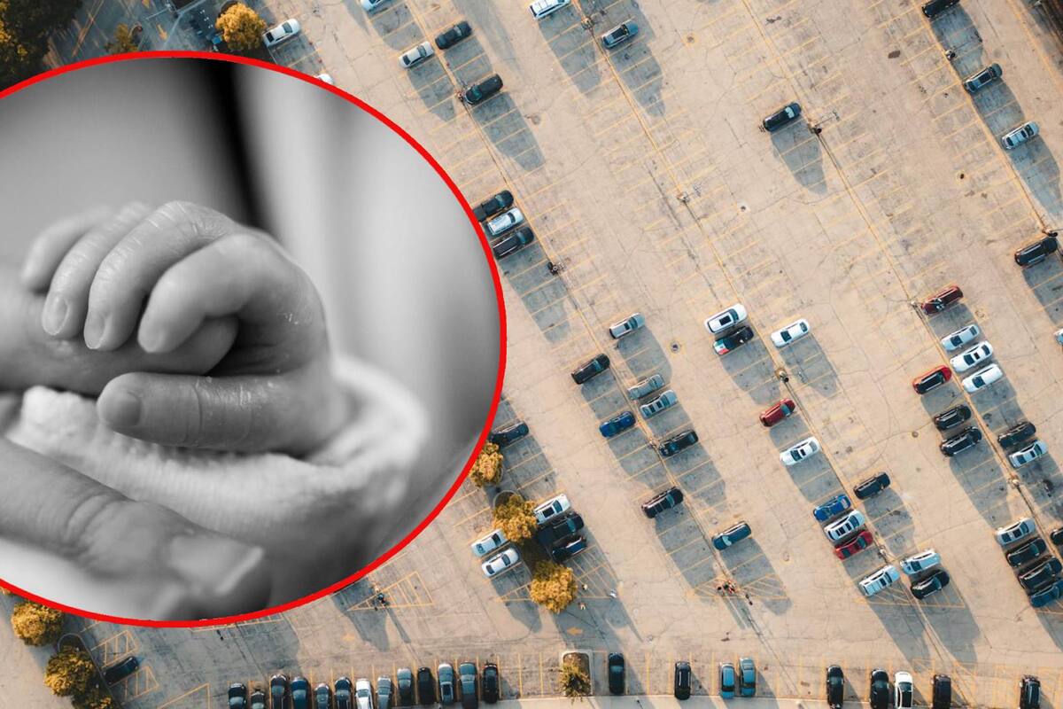 Así un oficial salvó a un bebé que nació inconsciente en un estacionamiento en EU