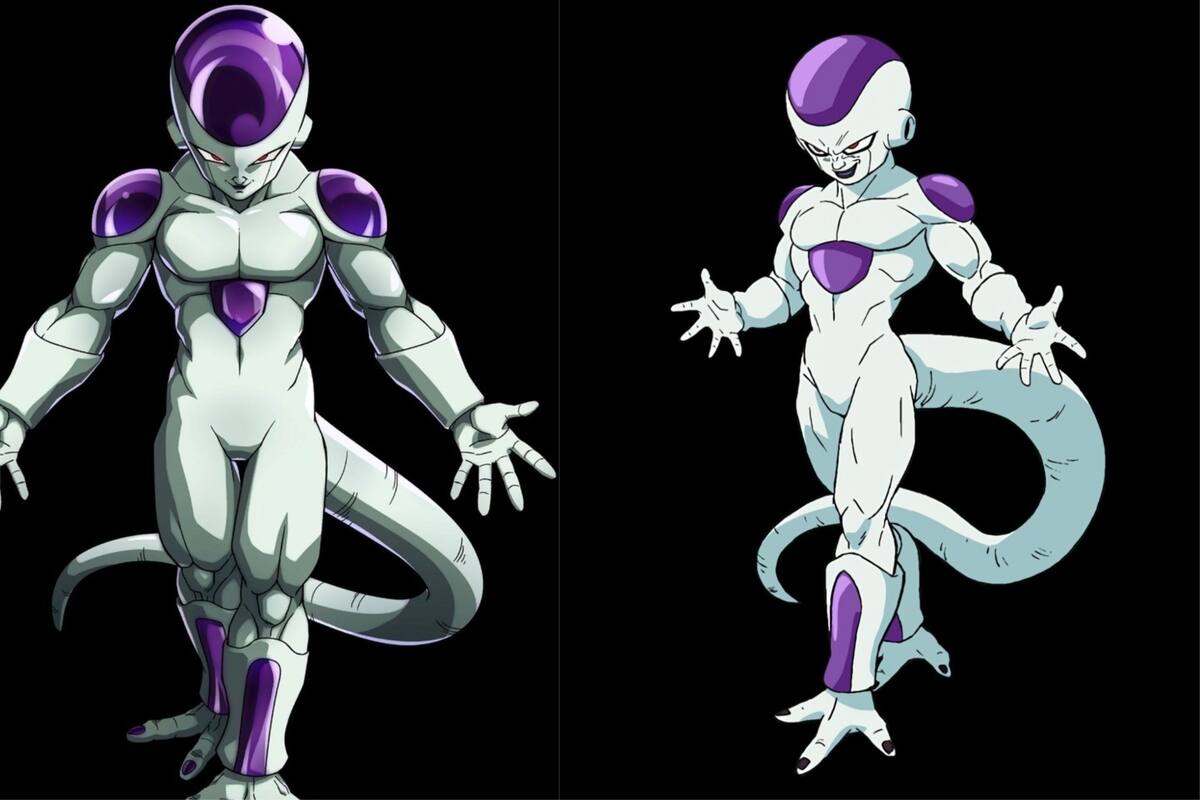 Freeza por la Inteligencia Artificial de Midjourney: Un musculoso y poderoso guerrero