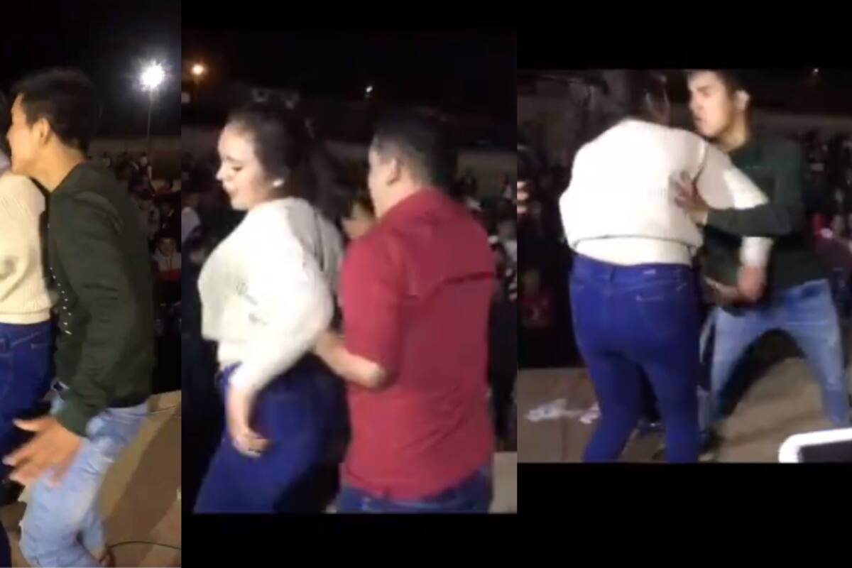 VIRAL: se arma una intensa pelea entre un novio celoso y los integrantes de un grupo musical que bailaron con su novia