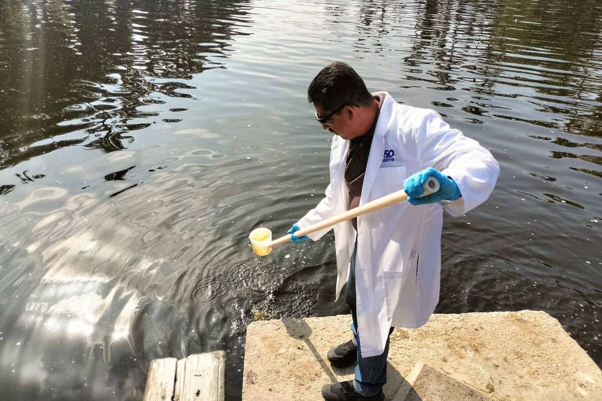 Reutilizarán el agua extraída en lago del Parques Morelos