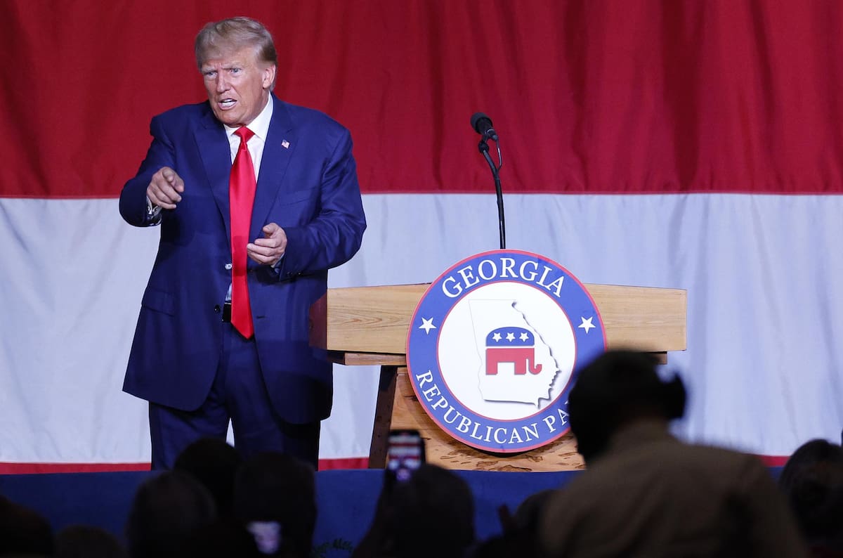 Imagen de archivo de exmandatario Donald Trump (2017-2021). EFE/EPA/ERIK S. LESSER