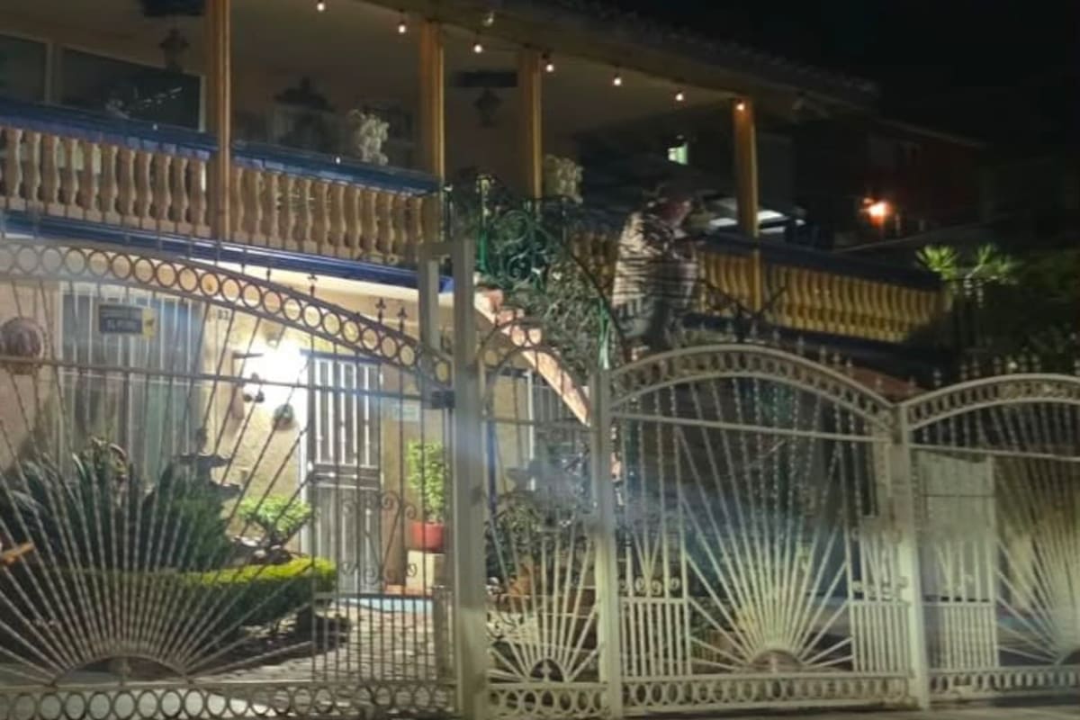 Lanzan presunta bomba molotov contra vivienda en Rosarito