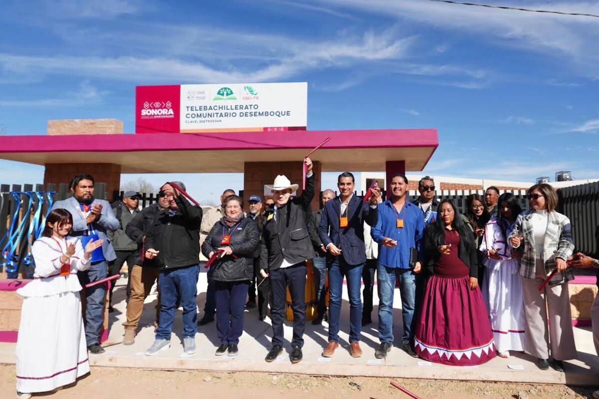 Alfonso Durazo asegura educación para estudiantes Seris