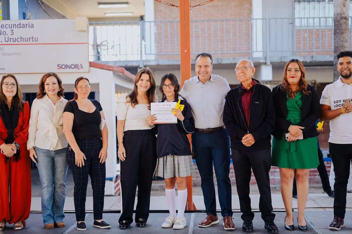 Programa “Advertencia” premia a estudiantes de Hermosillo que promueven vida sana y valores