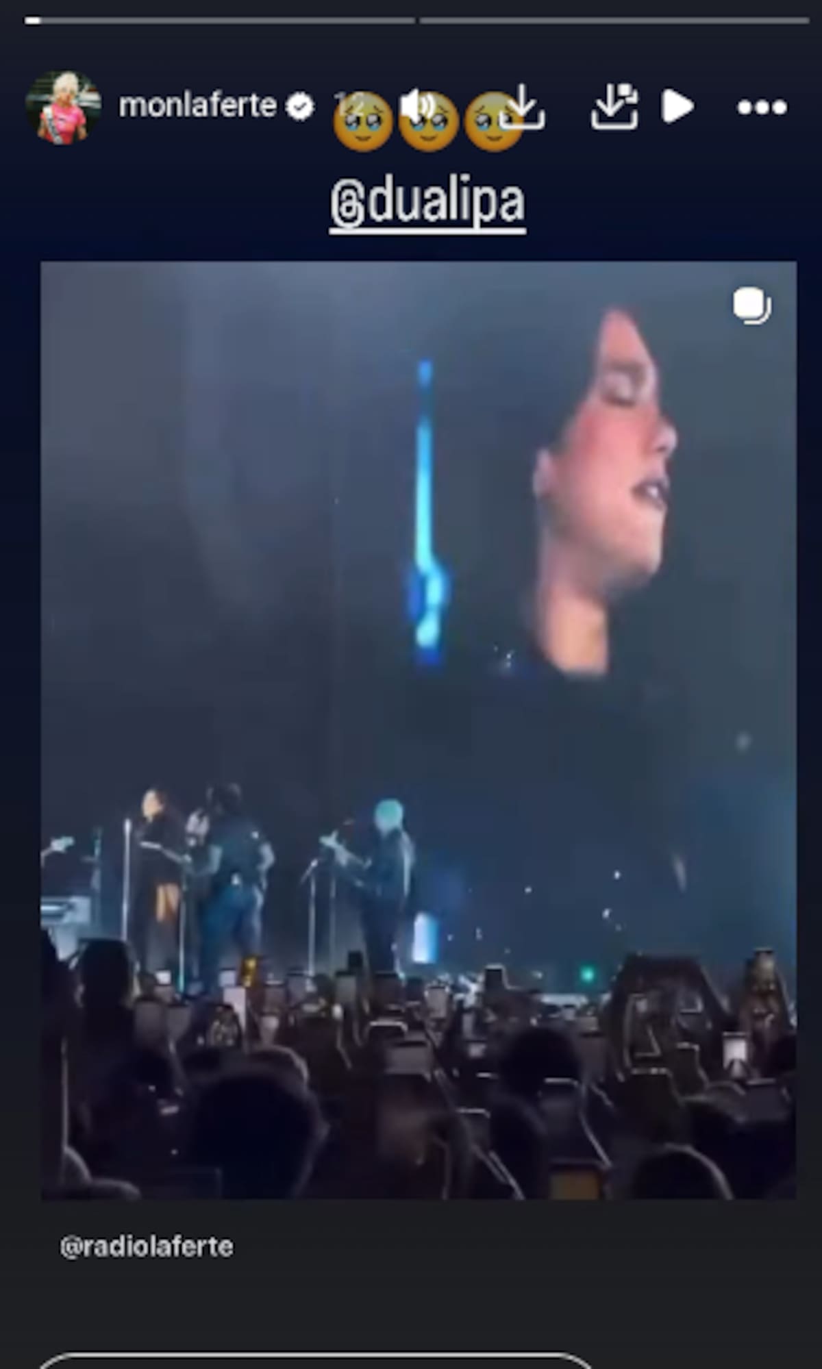 Mon Laferte reacciona al cover de Dua Lipa | Instagram @monlaferte