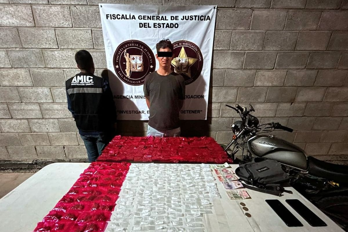 Incautan 320 envoltorios con “crystal” y mariguana