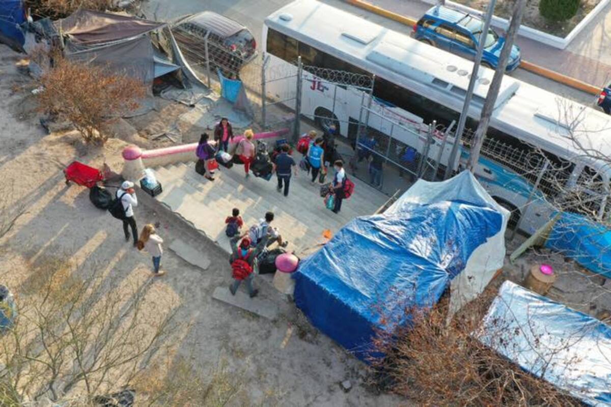 INM deshabilita campamento para personas migrantes en Matamoros