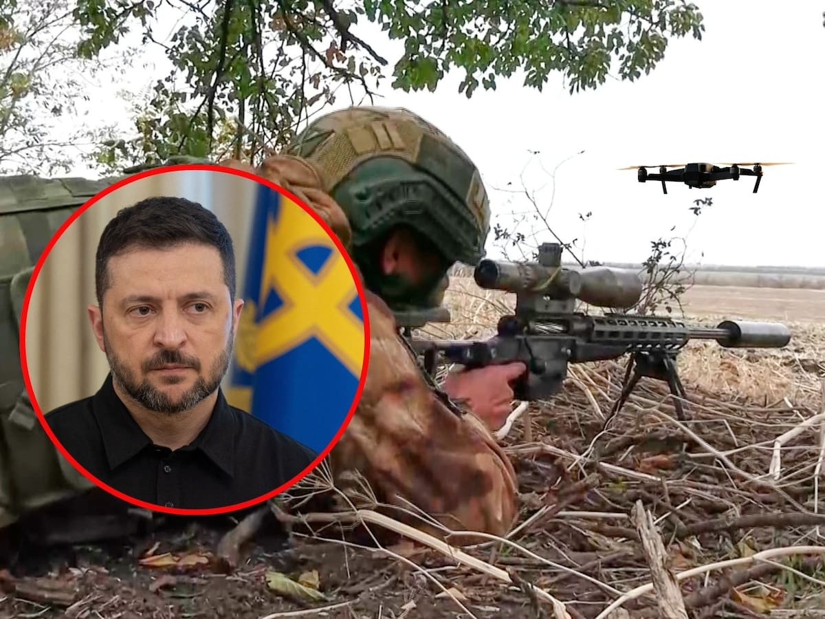 Cárteles mexicanos se infiltran en la guerra de Ucrania para aprender tácticas con drones. | Crédito: AP/REUTERS