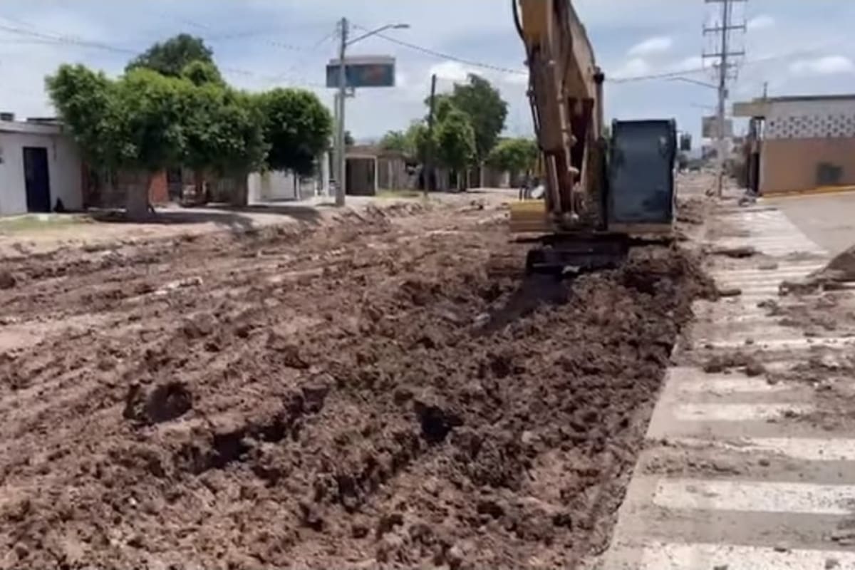Lluvias no afectan obras en Cajeme; trabajos continúan conforme a lo programado