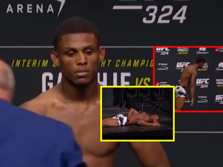 VIDEO: Peleador de la UFC cae desplomado e inconsciente luego de cumplir con el pesaje