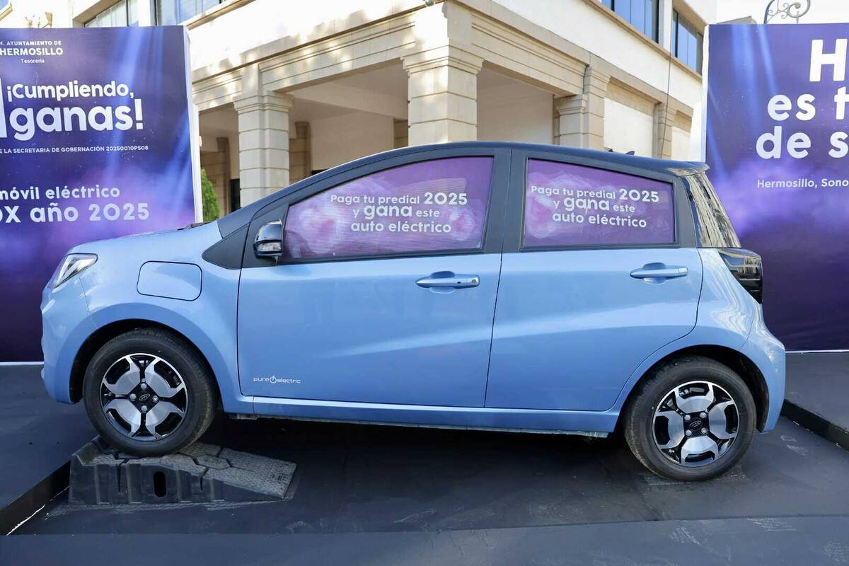 El premio fue un automóvil eléctrico JAC E10X modelo 2025. Foto: Julio A. Clark
