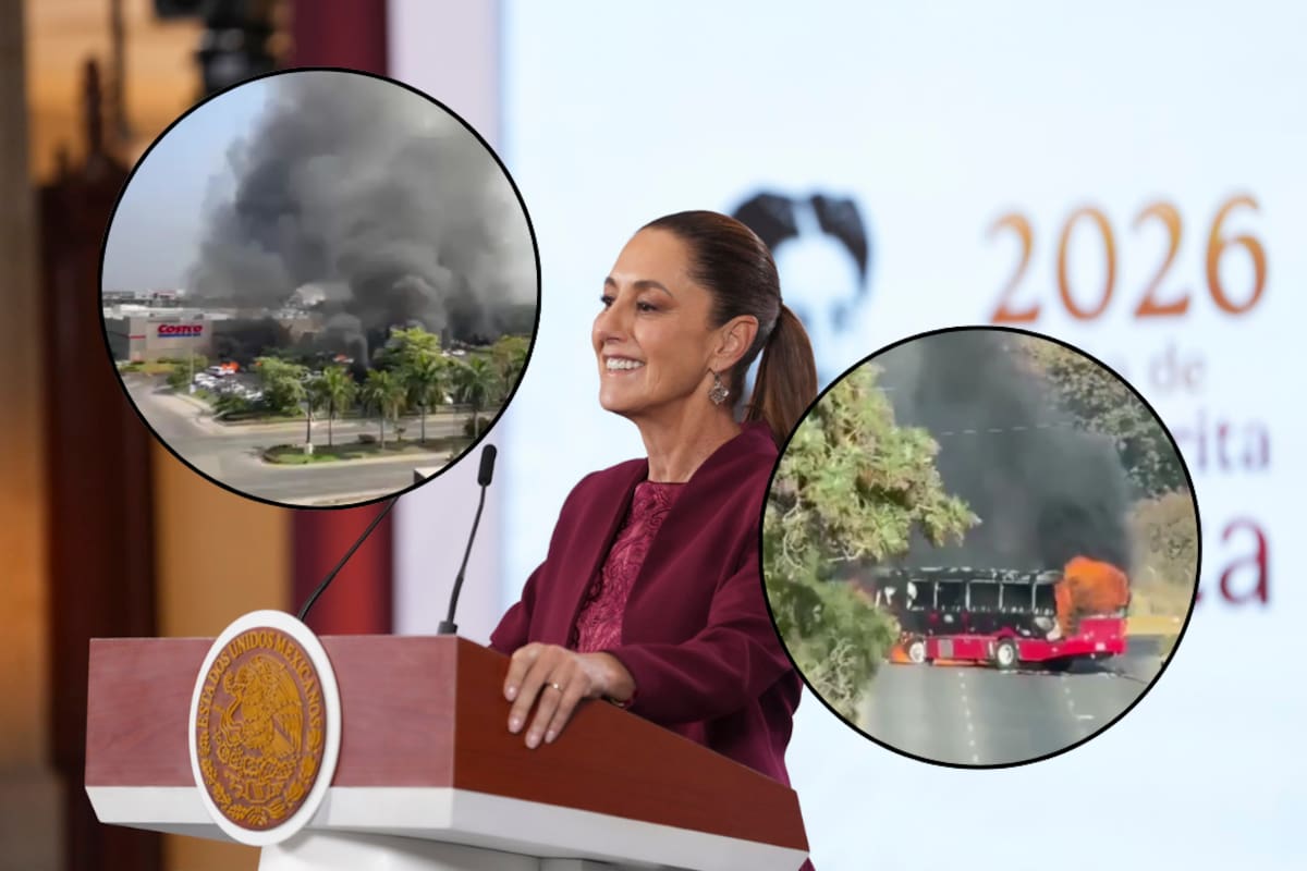 Claudia Sheinbaum afirma que ya no se reportan bloqueos en Jalisco y que “el país está en paz” tras abatimiento de El Mencho en Jalisco