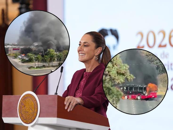 Claudia Sheinbaum afirma que ya no se reportan bloqueos en Jalisco y que “el país está en paz” tras abatimiento de El Mencho en Jalisco