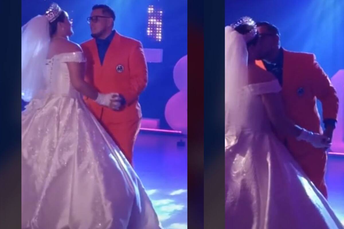 TikTok: Hombre cumple su sueño de casarse disfrazado con el traje de Gokú