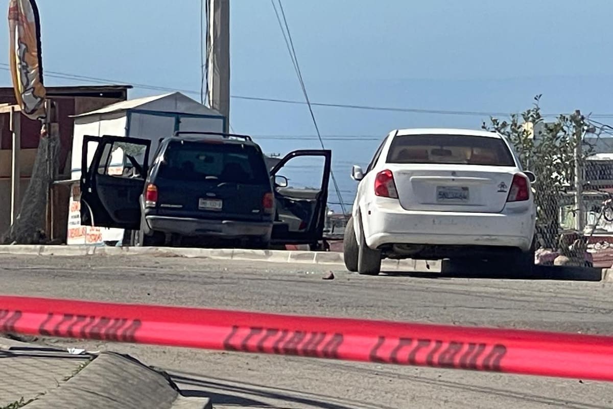 Asesinan a hombre frente a jardín de niños en Rosarito