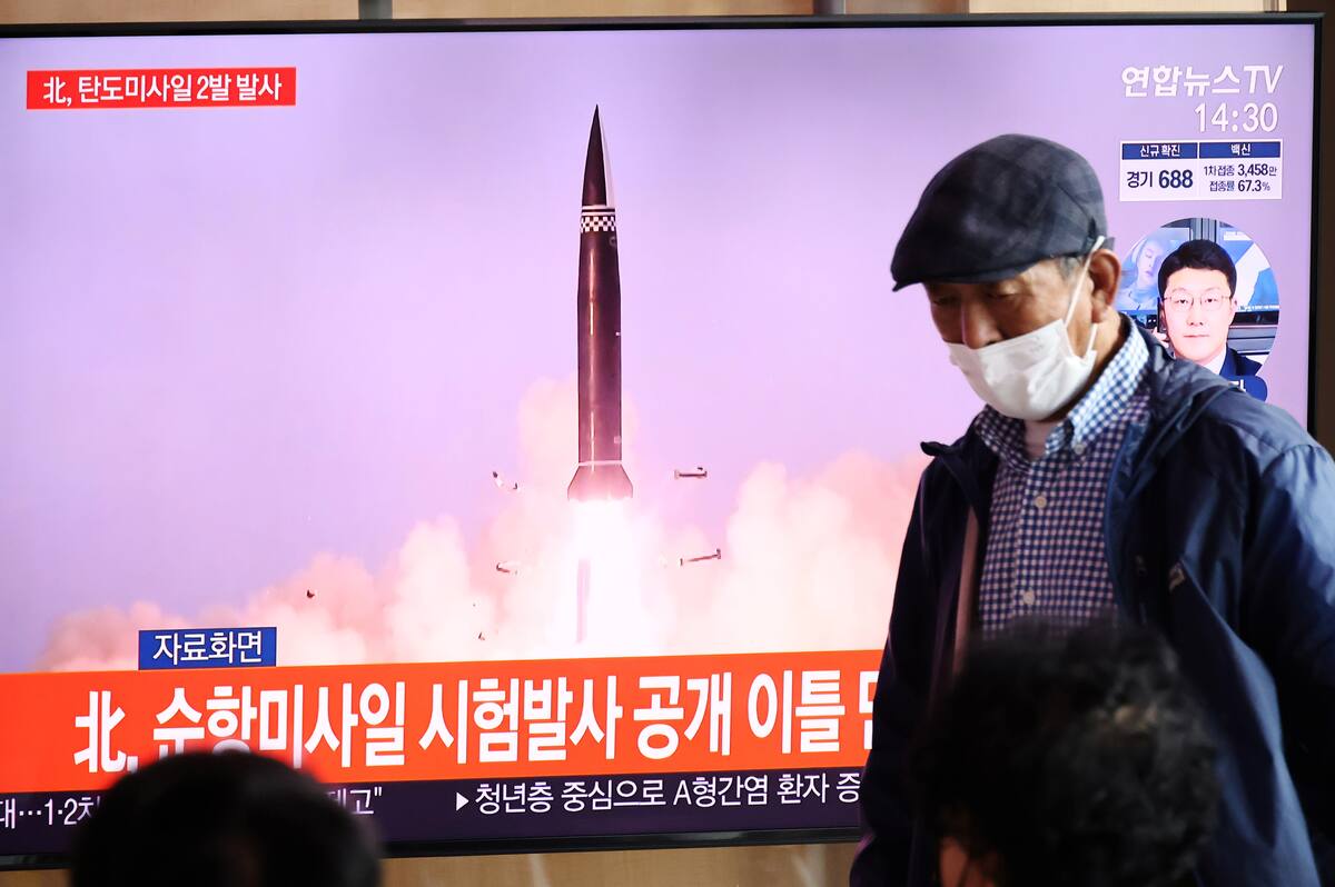 Japón y Corea del Sur han hecho una declaración en conjunto y han etiquetado los últimos lanzamientos de misiles norcoreanos como "una violación flagrante"./Foto: REUTERS.
