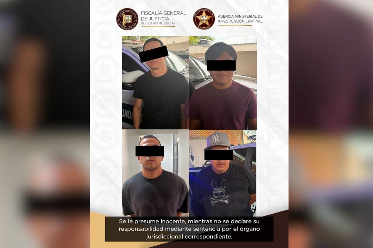 Fiscalía de Sonora imputa a cuatro sujetos por un ataque armado en la colonia Hacienda de la Flor de Hermosillo