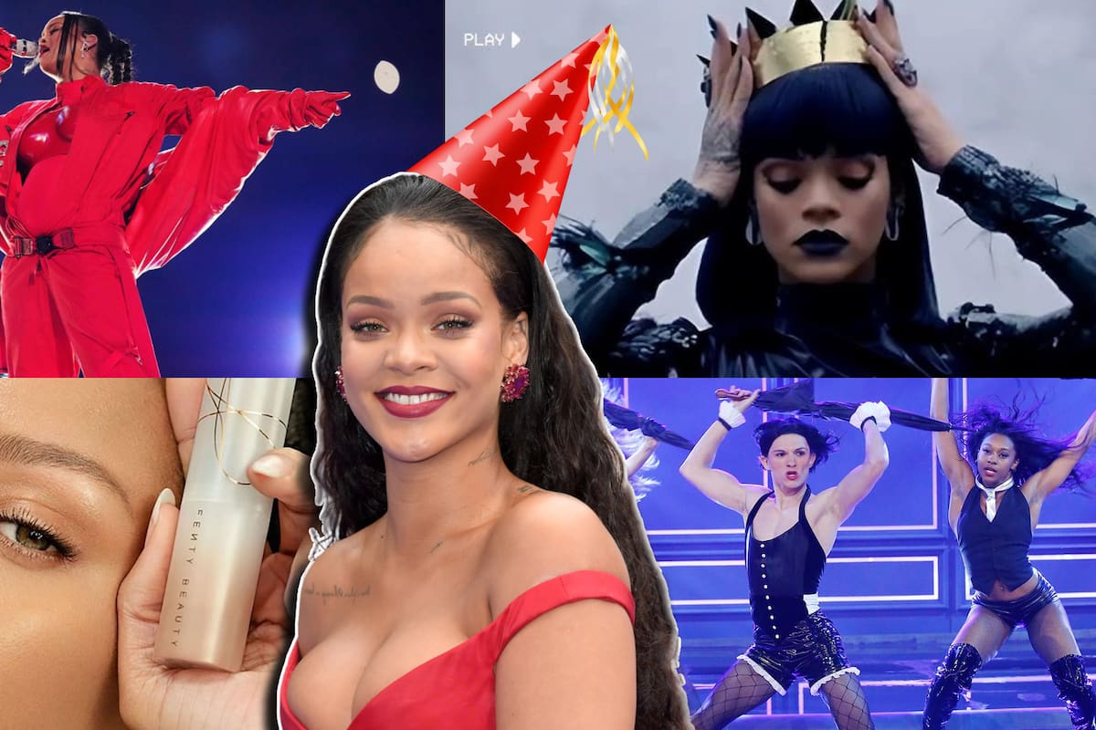 Los 5 momentos que definieron la carrera de Rihanna, la artista que celebra sus 37 años