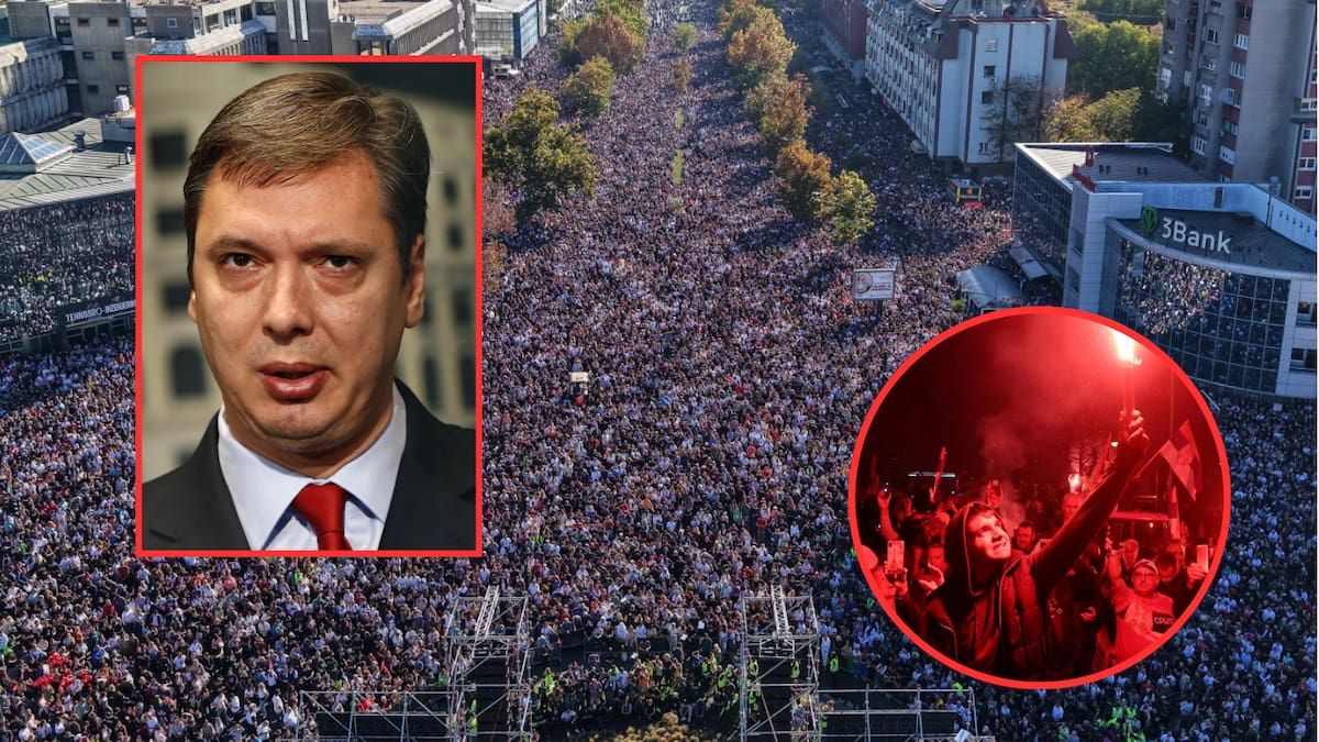 Por qué las protestas en Serbia no se detienen: corrupción, 400 mil firmas y la negativa a adelantar elecciones