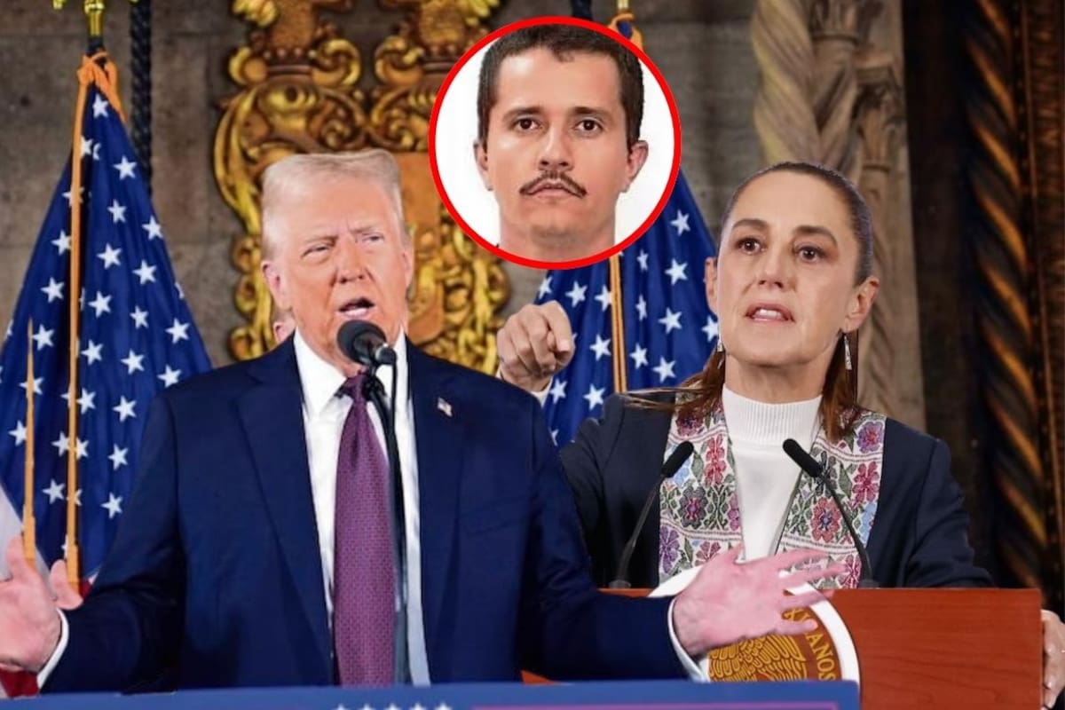 Sheinbaum responde a Trump tras tomar crédito de abatimiento de “El Mencho” y confirma encuentro con funcionarios de Estados Unidos en Palacio Nacional