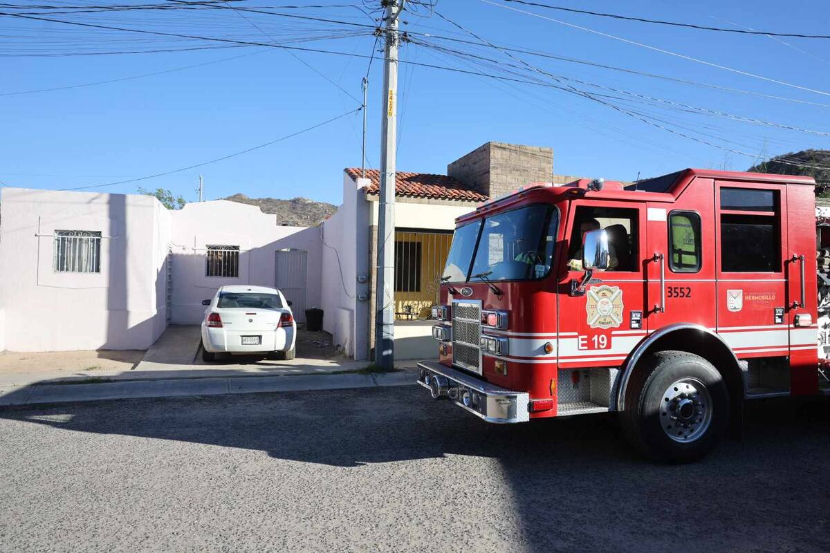 Sufre mujer quemaduras en rostro por explosión al Norte de Hermosillo