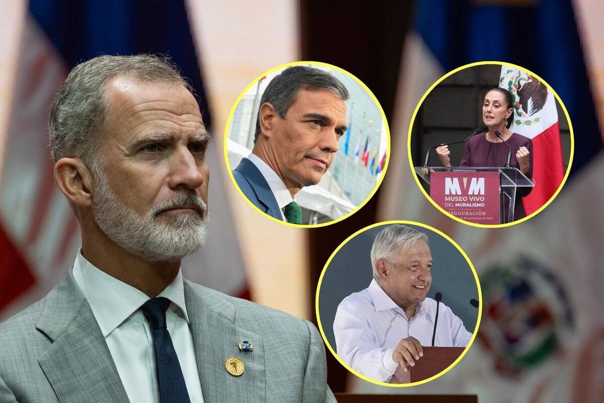 Pedro Sánchez critica exclusión del Rey Felipe VI en toma de posesión de Sheinbaum; AMLO y la presidenta electa responden