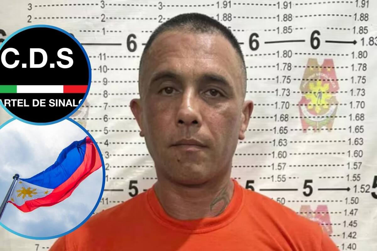 Australiano es detenido en Filipinas por traficar para el Cártel de Sinaloa