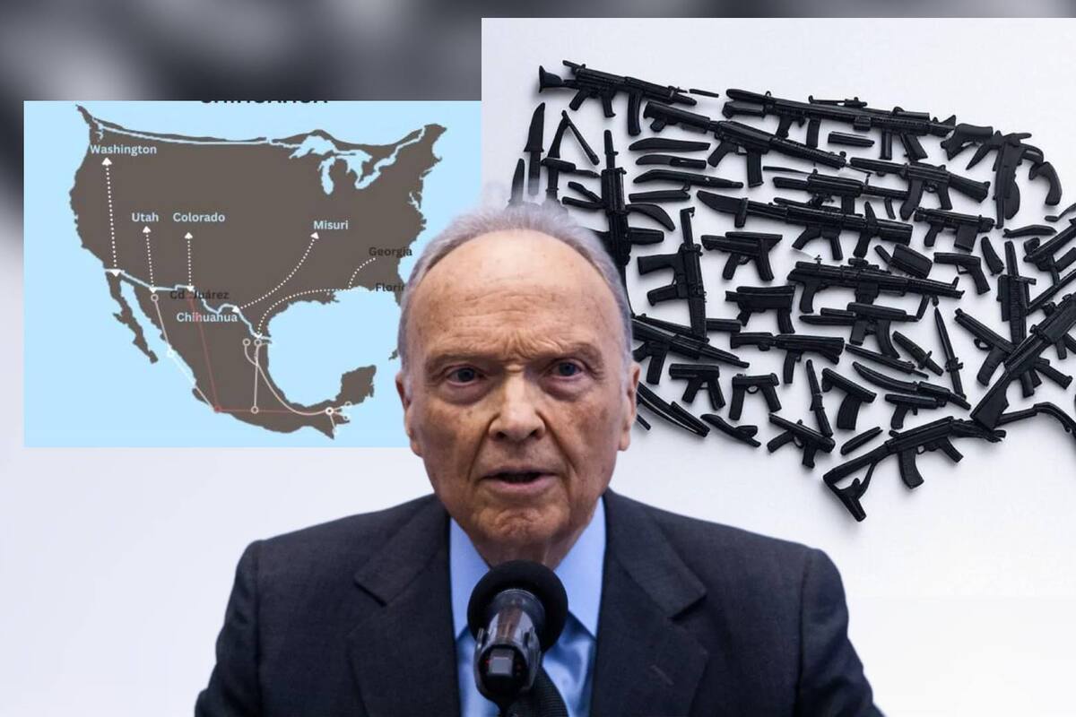 FGR señala esta conspiración en tráfico de armas a México para cárteles mientras Trump busca designarlos como terroristas