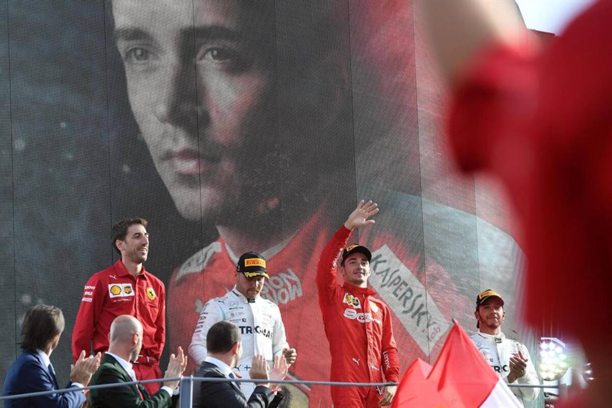 Leclerc domina el Gran Premio de Italia; 'Checo' Pérez culmina en séptimo