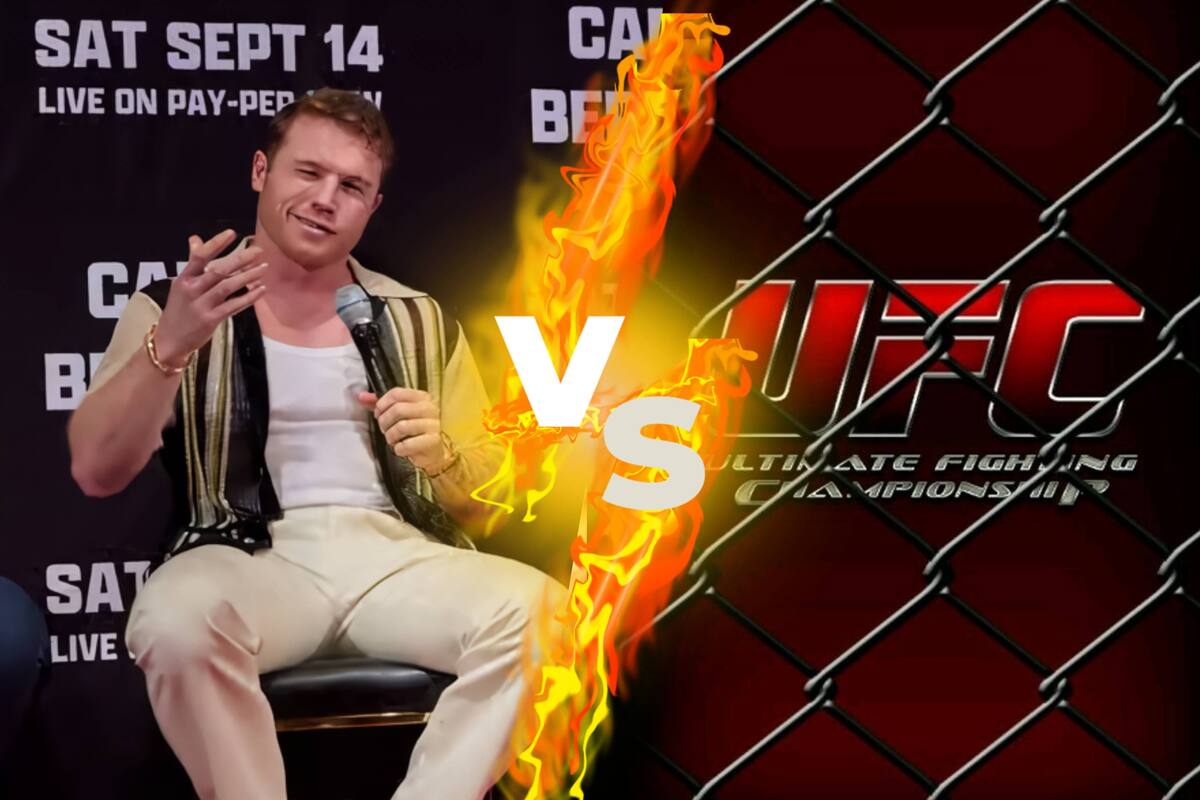 ¡‘Canelo’ Álvarez estalla contra la UFC! Afirma que ganará la batalla del PPV