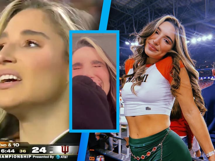 ¿Quién es Abella Danger, la aficionada viral que rompió en llanto luego de que los Miami Hurricanes perdieran la final del futbol colegial?