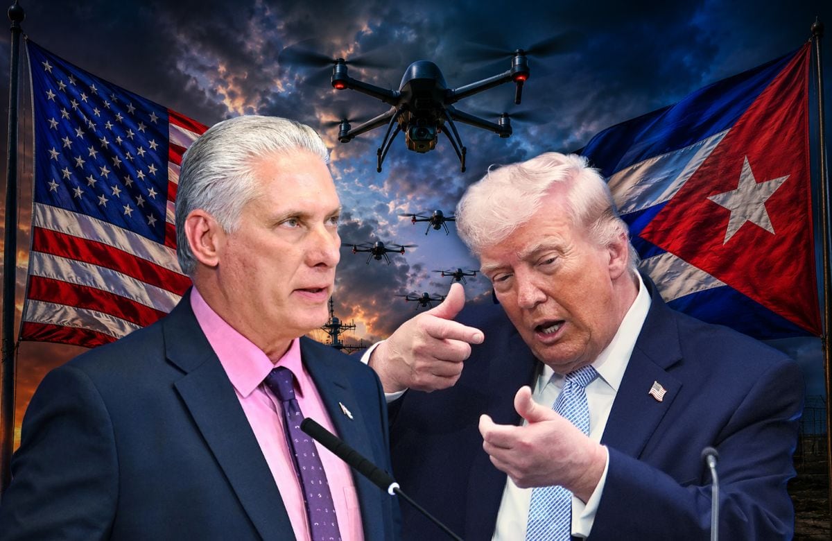 Tensión entre Cuba y EEUU escala por reporte sobre drones militares, posibles planes contra Guantánamo y apagones que La Habana atribuye al bloqueo energético. | Foto: Especial GH