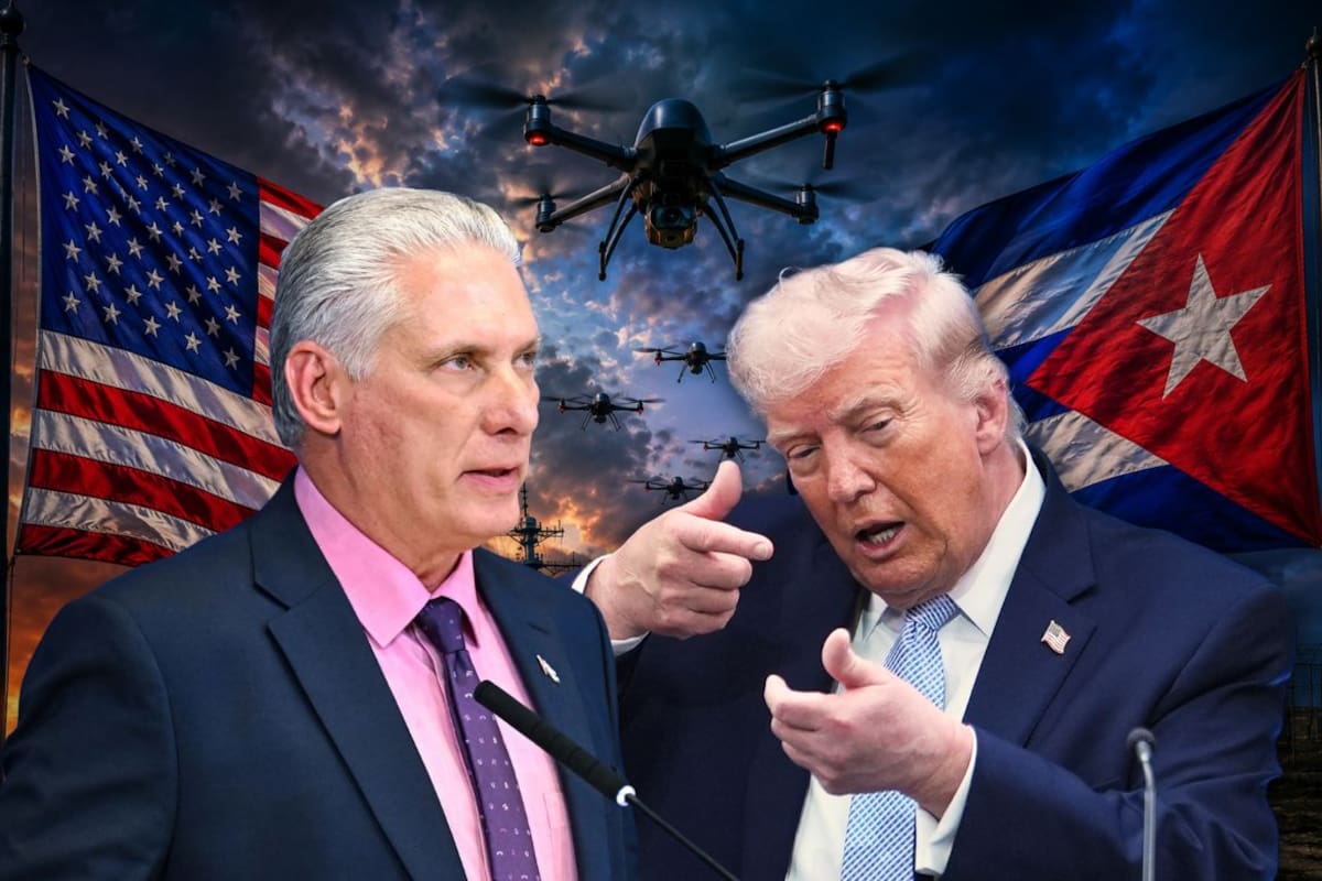Cuba habría adquirido más de 300 drones militares y discutido posibles ataques contra la base estadounidense de Guantánamo, barcos de guerra de EEUU y una zona de Florida, según Axios