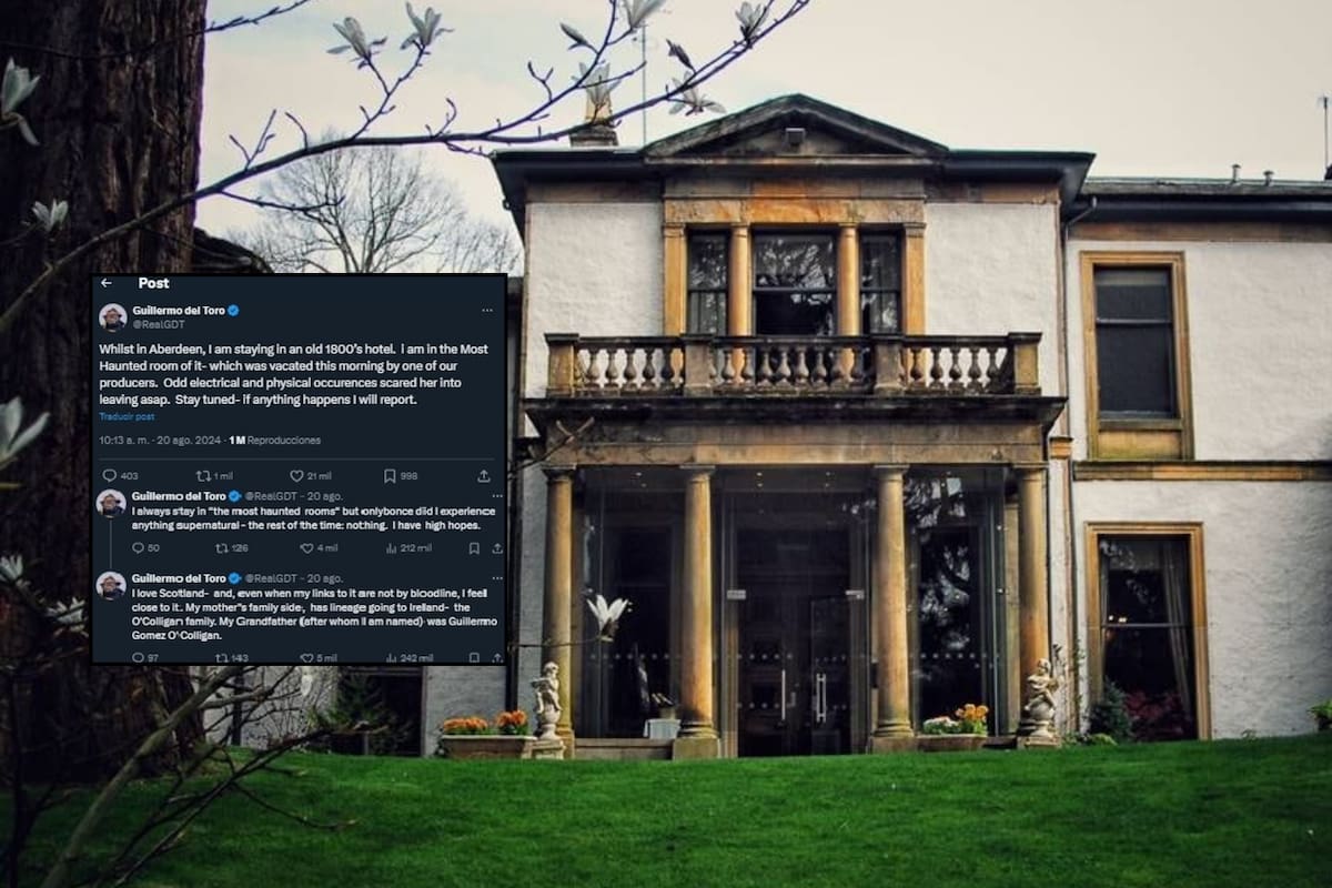 Este es el hotel embrujado donde Guillermo del Toro se estuvo hospedando