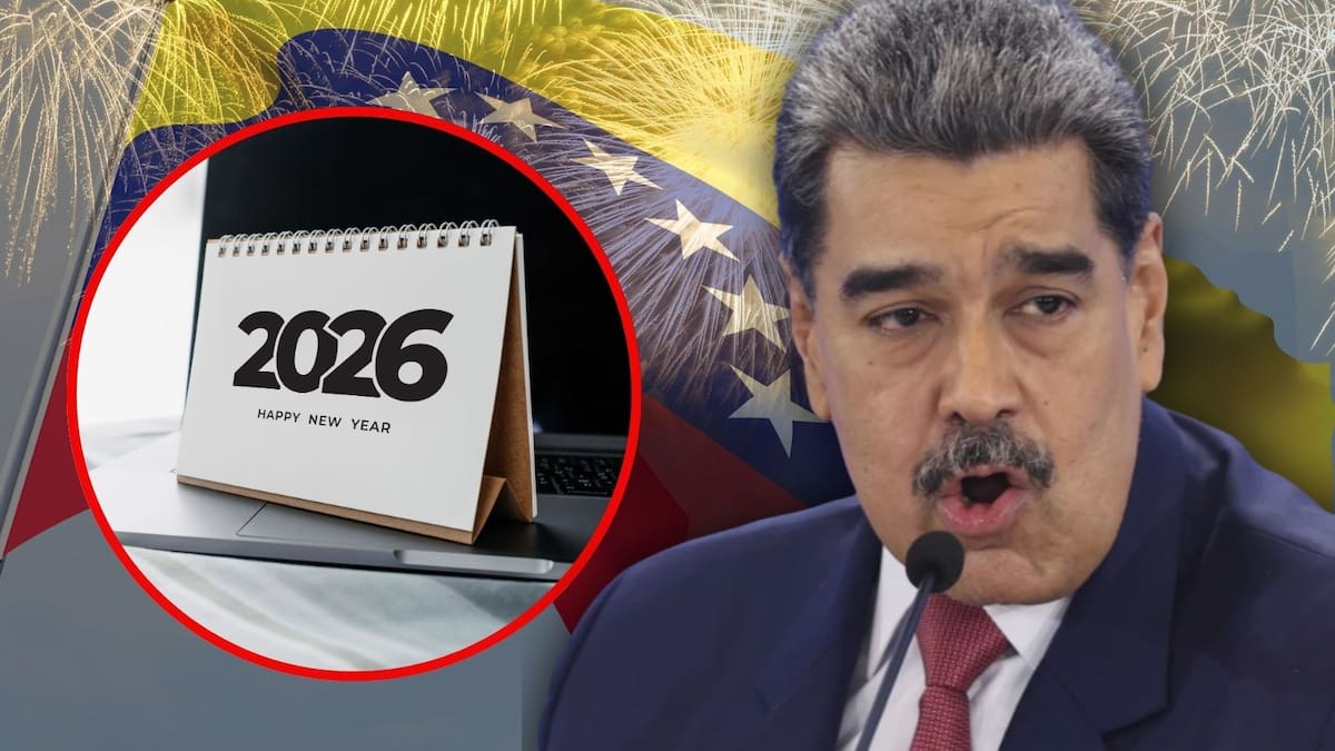 “El 2026 ya empezó” en Venezuela: Nicolás Maduro adelanta el año nuevo a 19 días del fin de año ante la presión que ejerce Donald Trump en su contra
