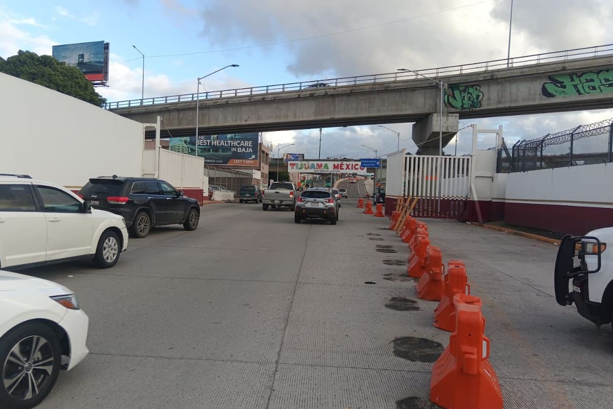 Carriles en antigua Puerta México operarían solo ante saturación en garitas