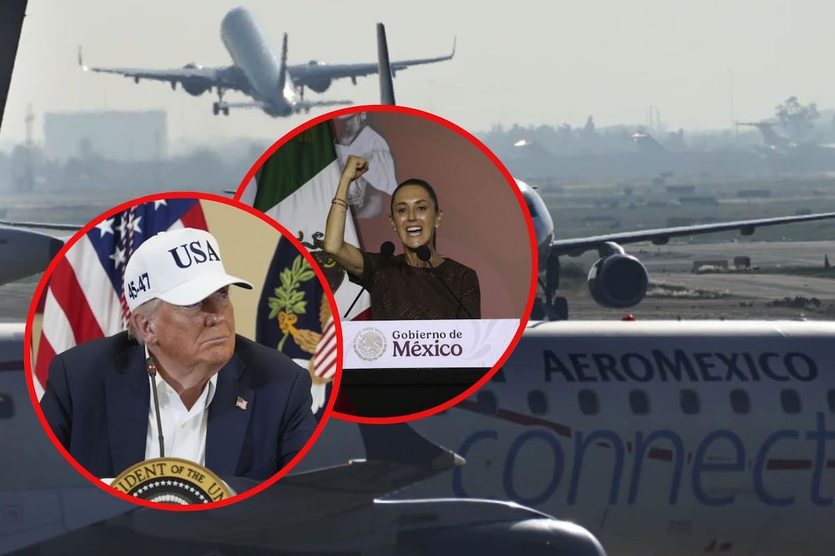 Urge IATA a México y EEUU resolver su conflicto aéreo tras amenaza de Trump hacia aerolíneas mexicanas