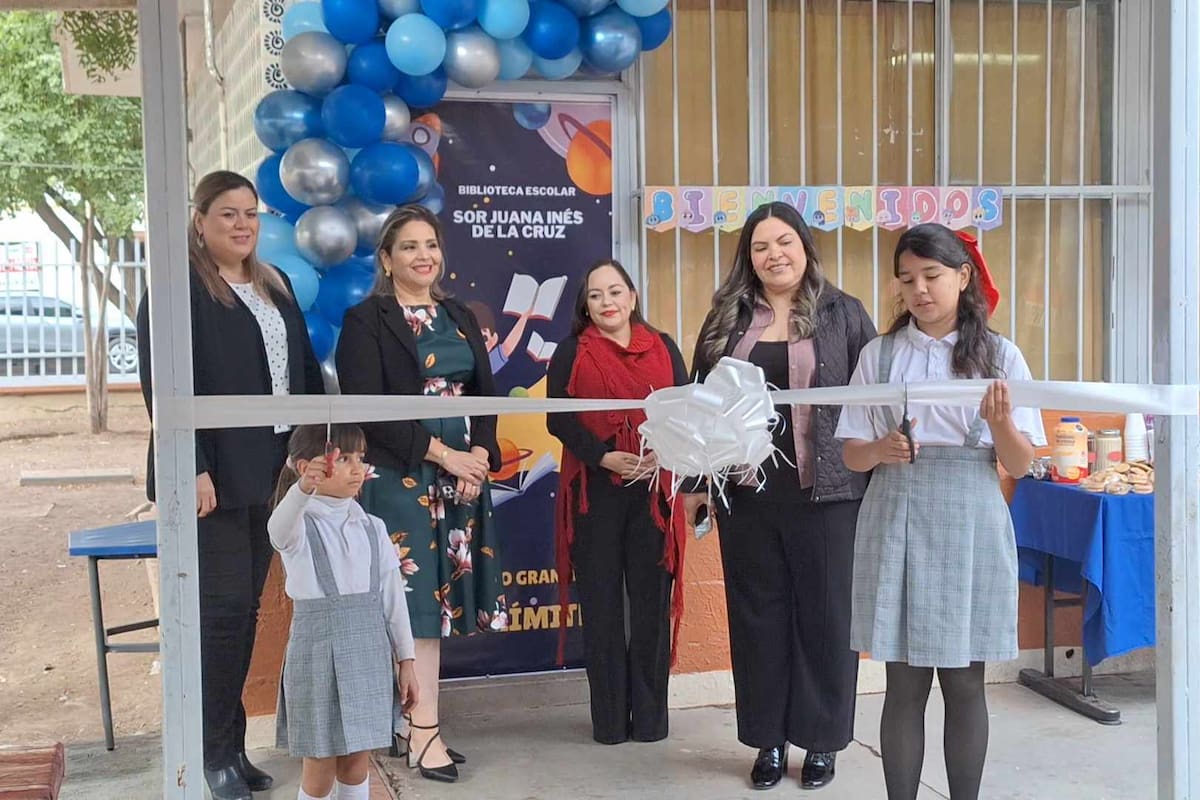 Habilitan nuevamente la biblioteca de la primaria de Ciudad Obregón
