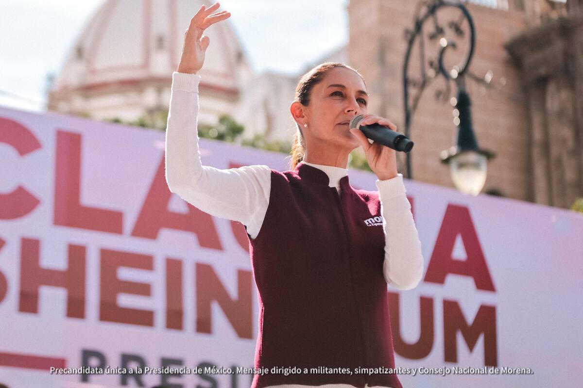 Claudia Sheinbaum: "Mientras el PAN gobierne, no habrá paz ni tranquilidad para Guanajuato"