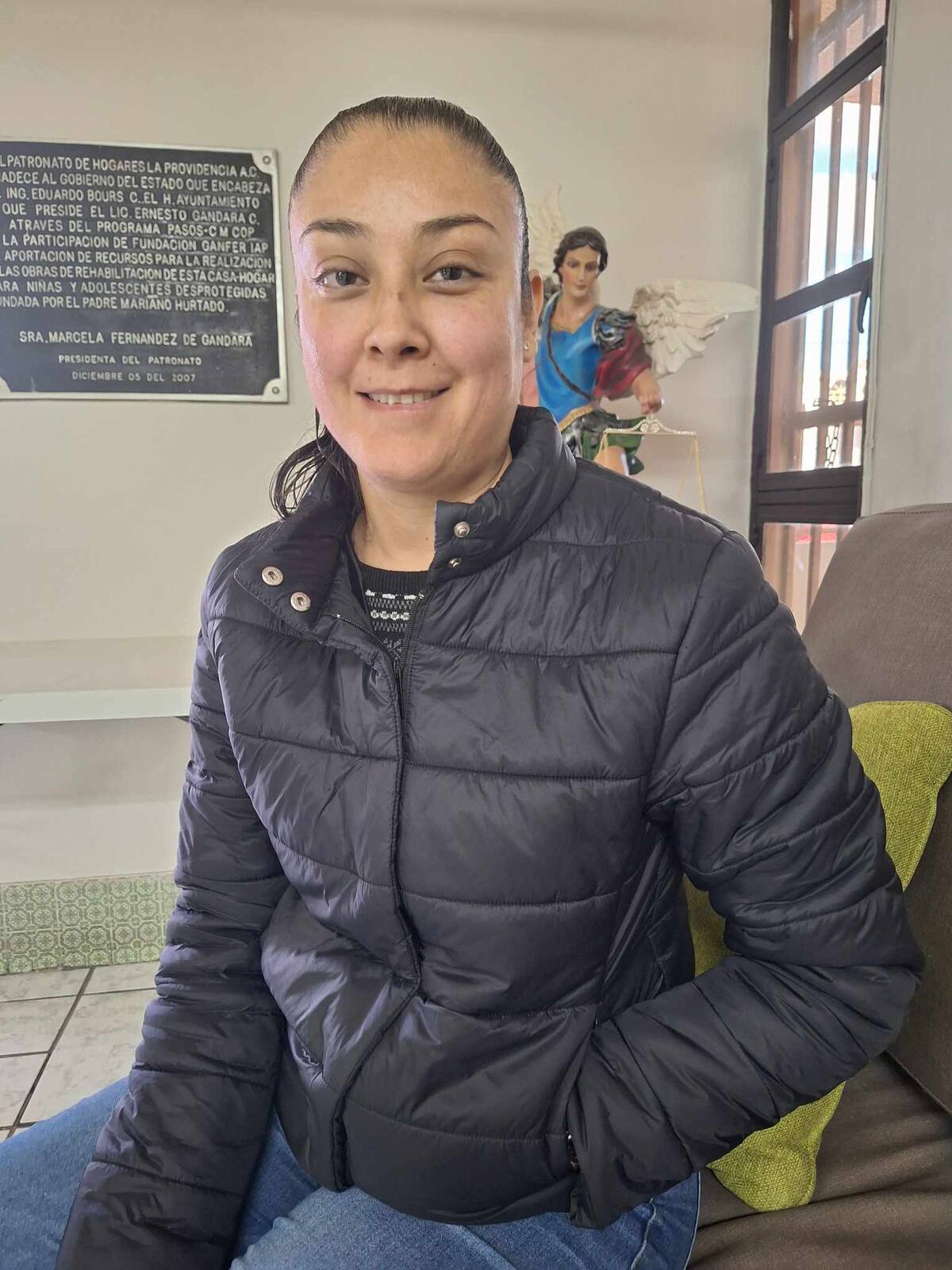 La directora, Gabriela María Moreno Hurtado, destaca la urgencia de obtener ayuda. FOTO: ESPECIAL