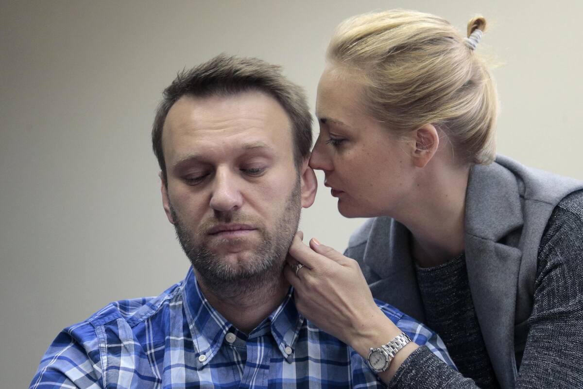 La viuda de Navalni promete continuar la lucha de su marido contra el Kremlin