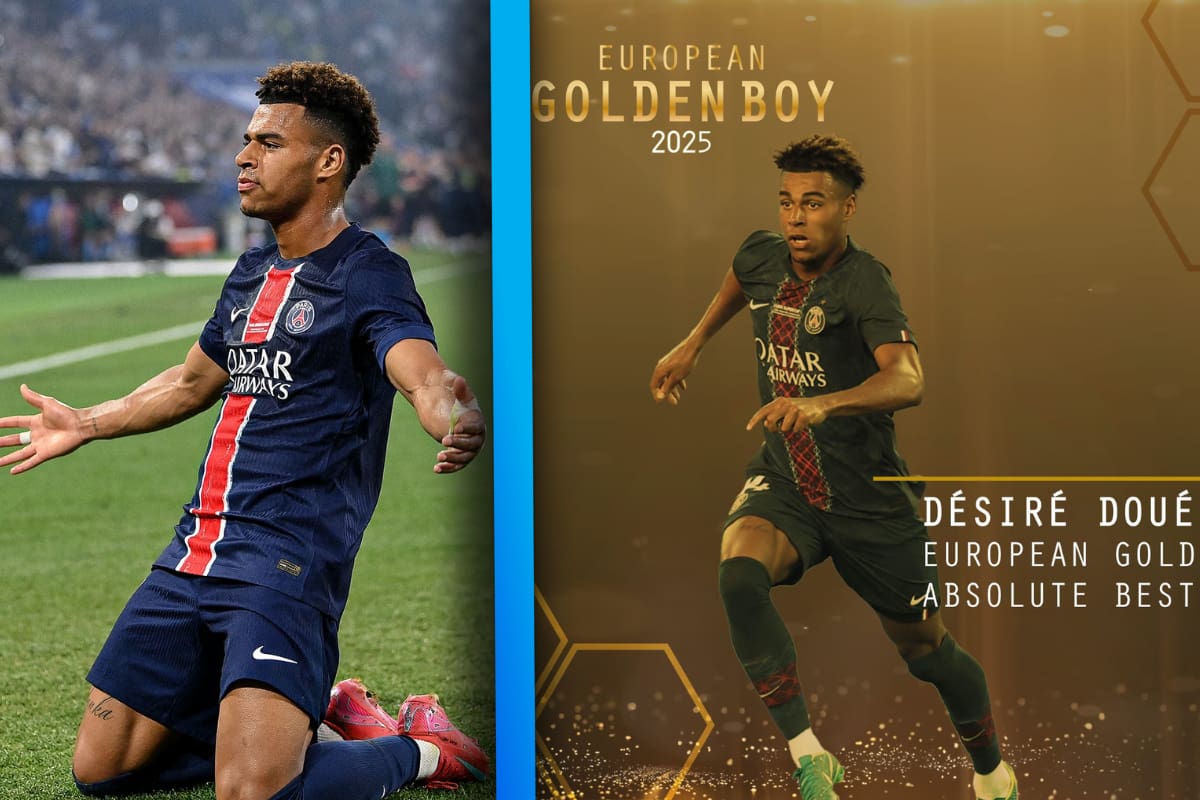 Désiré Doué, jugador del PSG, gana el Golden Boy al Mejor Jugador Joven del Año