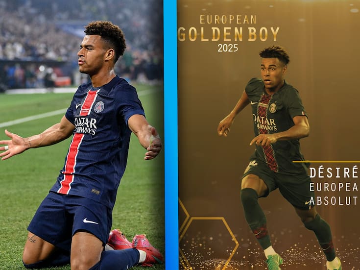 Désiré Doué, jugador del PSG, gana el Golden Boy al Mejor Jugador Joven del Año