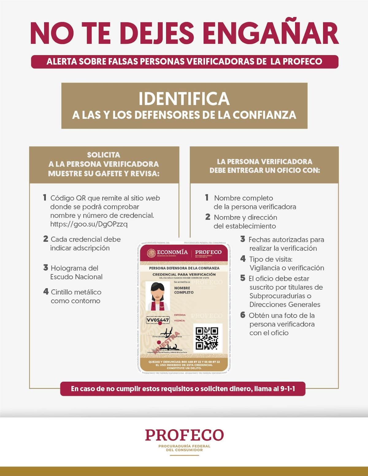 Fotografía ilustradora de un inspector certificado de Profeco / Archivo digital / Especial