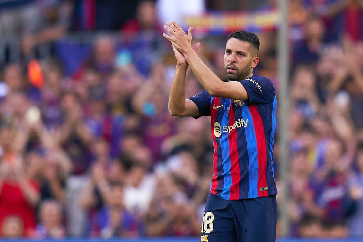 Jordi Alba, legendario jugador español, anuncia su retiro a los 36 años