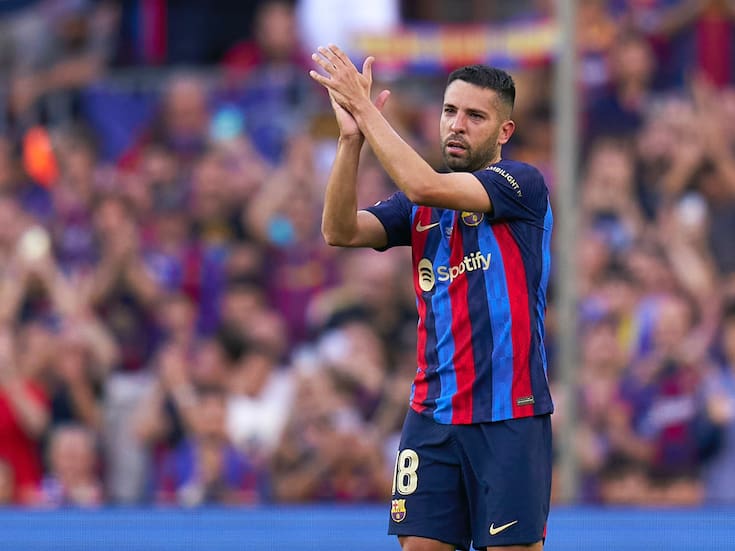 Jordi Alba, legendario jugador español, anuncia su retiro a los 36 años