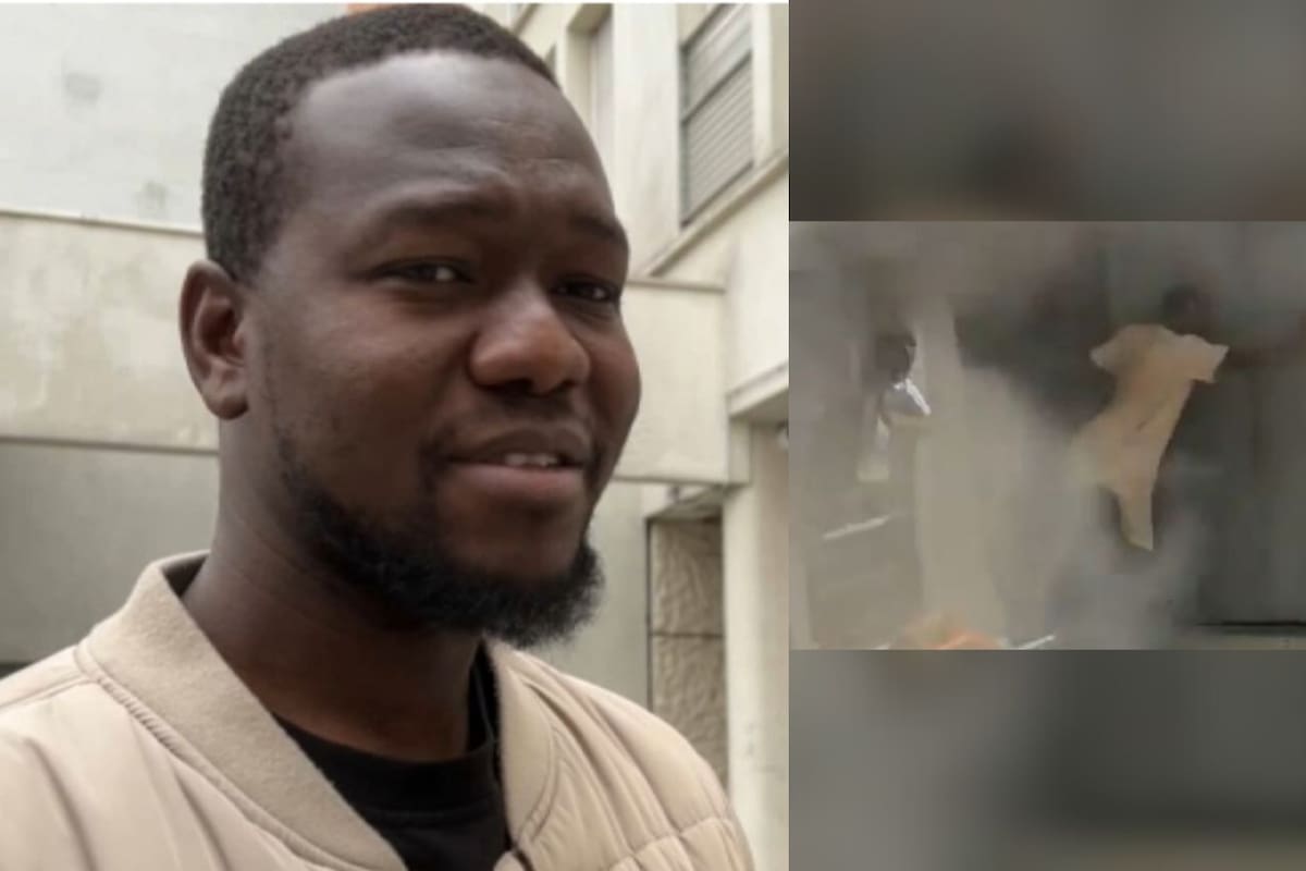 Conserje arriesga su vida para salvar a familia atrapada en incendio en París