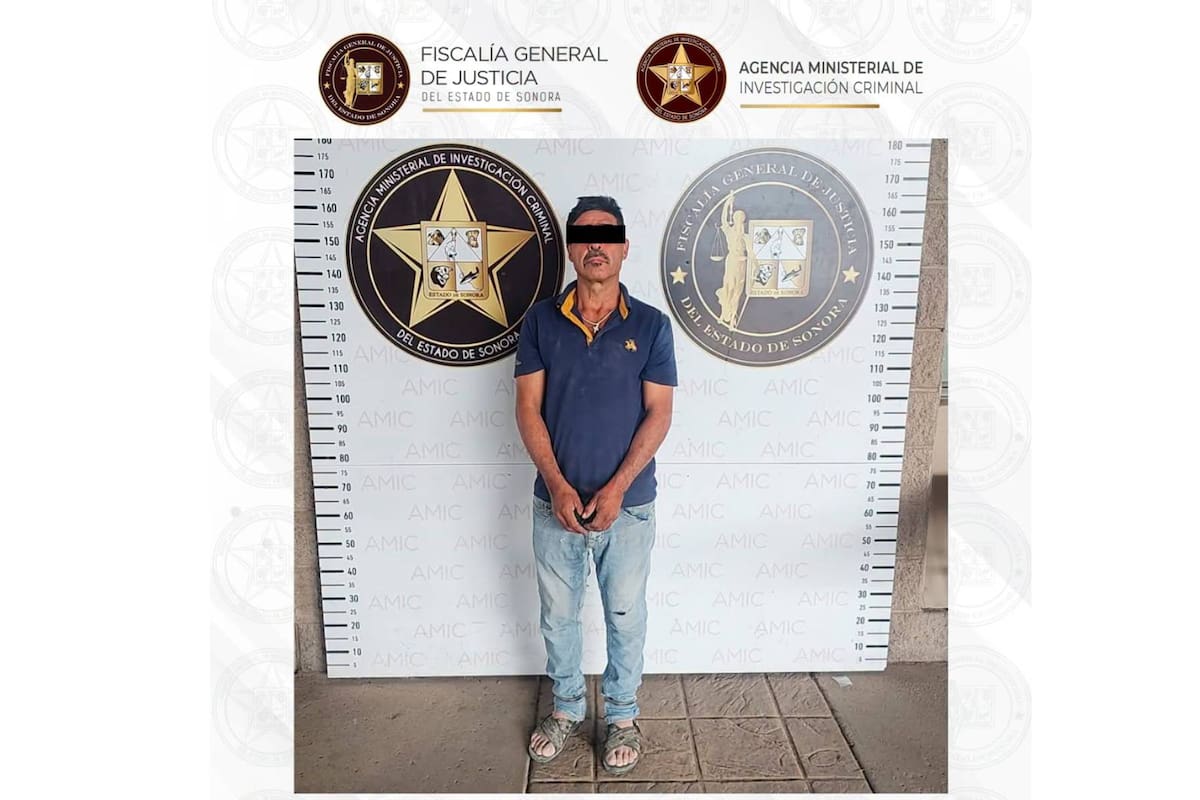 Detienen en Sonora a prófugo buscado en Sinaloa por homicidio que cometió hace 39 años