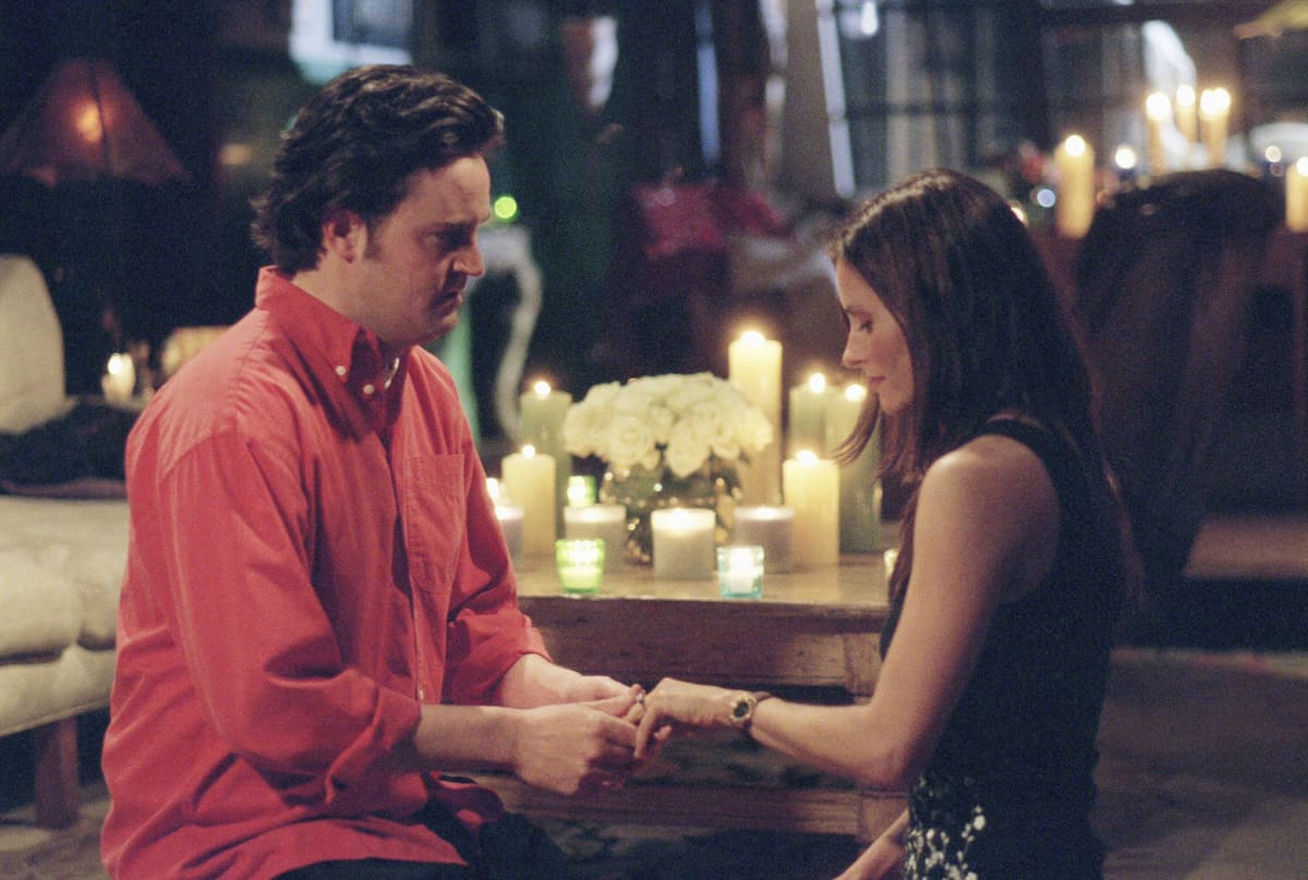 Chandler y Monica