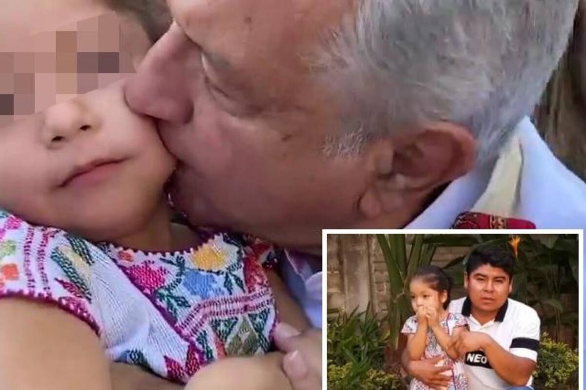 "Mi hija quiso saludar a AMLO": Padres de niña besada por presidente